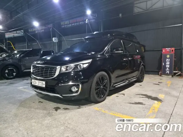 KIA CARNIVAL 2015 — 258 900 км, чёрный, Корея — под ключ — фото 6