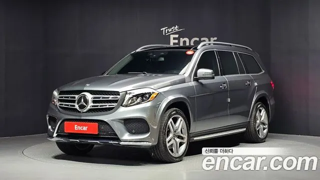 MERCEDES-BENZ GLS-CLASS X166 2018 — 87 374 км, серый, Корея — под ключ — фото 1