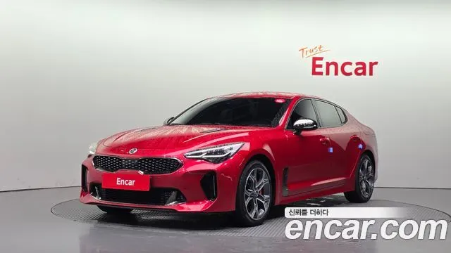 KIA STINGER 2019 — 142 638 км, красный, Корея — под ключ — фото 1