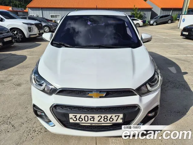 CHEVROLET SPARK 2016 — 93 776 км, белый, Корея — под ключ — фото 2