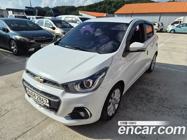 CHEVROLET SPARK 2016 — 93 776 км, белый, Корея — под ключ — фото 3