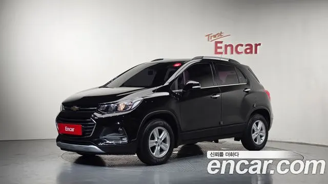 CHEVROLET TRAX 2018 — 36 694 км, чёрный, Корея — под ключ — фото 1