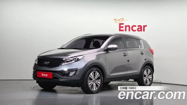 KIA SPORTAGE R 2016 — 69 297 км, серый, Корея — под ключ — фото 1