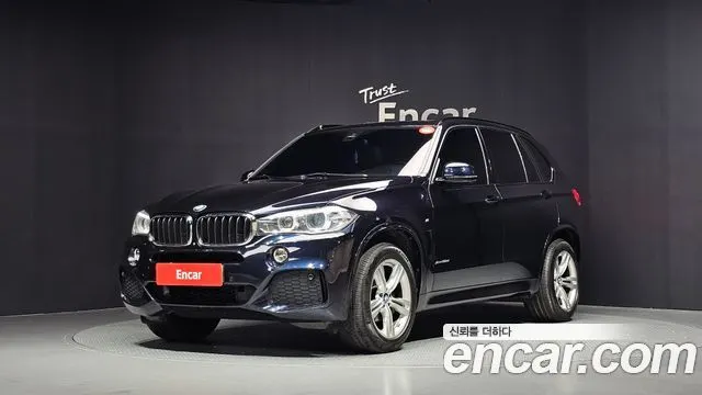 BMW X5 2018 — 74 140 км, чёрный, Корея — под ключ — фото 1