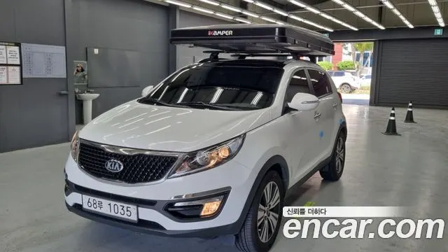 KIA SPORTAGE R 2014 — 129 546 км, белый, Корея — под ключ — фото 12