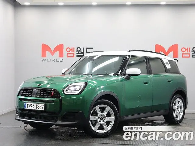MINI COOPER S COUNTRYMAN 2025 — 18 114 км, зелёный, Корея — под ключ — фото 12