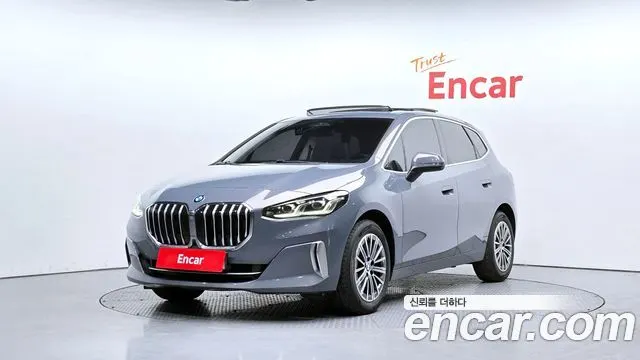BMW 2 SERIES ACTIVE TOURER 2023 — 78 551 км, серебристо-серый, Корея — под ключ — фото 1