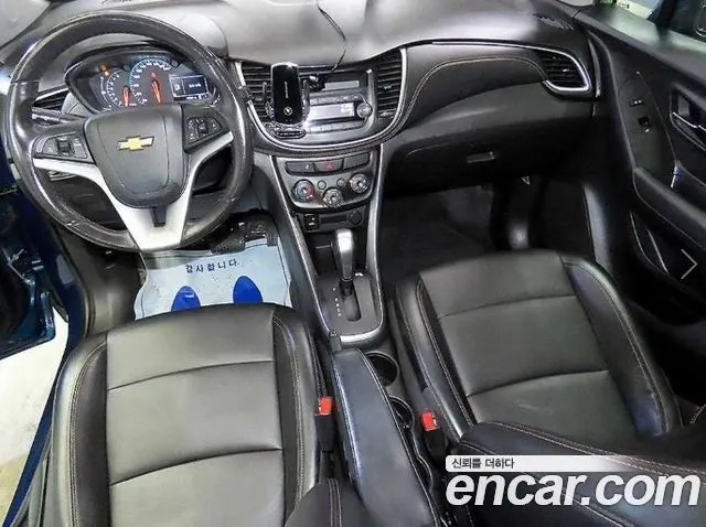 CHEVROLET TRAX 2019 — 113 876 км, синий, Корея — под ключ — фото 10