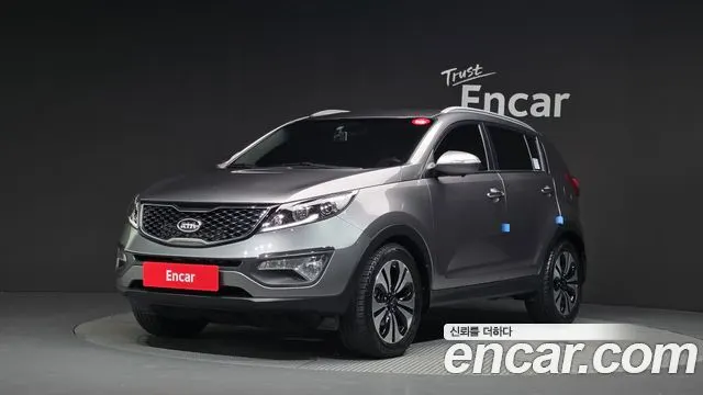 KIA SPORTAGE R 2012 — 114 444 км, серый, Корея — под ключ — фото 1