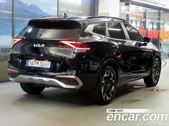 KIA SPORTAGE 2022 — 59 237 км, чёрный, Корея — под ключ — фото 4