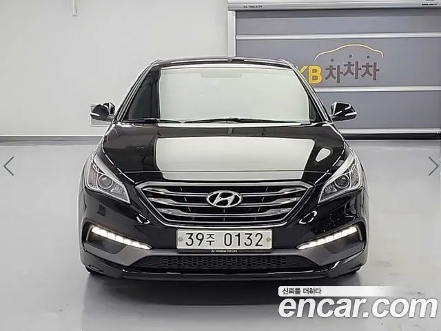 HYUNDAI SONATA 2016 — 166 351 км, чёрный, Корея — под ключ — фото 2