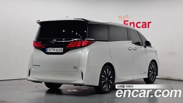 TOYOTA ALPHARD 2024 — 26 387 км, чёрный, Корея — под ключ — фото 2