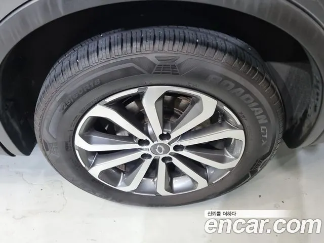 RENAULT KOREA QM6 2022 — 87 000 км, серый, Корея — под ключ — фото 8