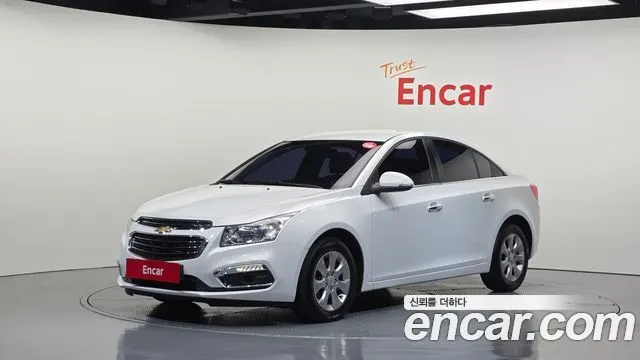 CHEVROLET AMAZING NEW CRUZE 2015 — 143 314 км, белый, Корея — под ключ — фото 1