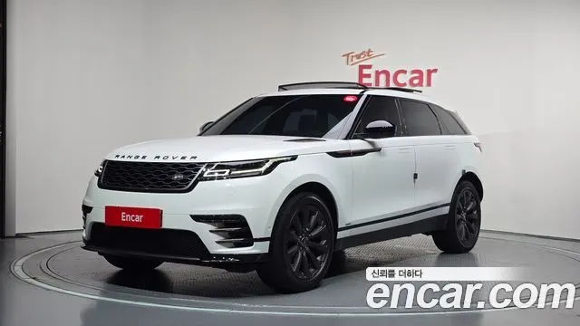 LAND ROVER RANGE ROVER VELAR 2018 — 73 689 км, белый, Корея — под ключ — фото 1