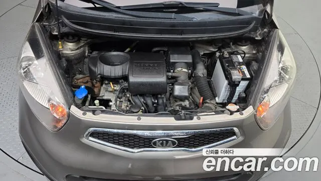KIA MORNING 2012 — 143 327 км, светло-золотистый, Корея — под ключ — фото 6
