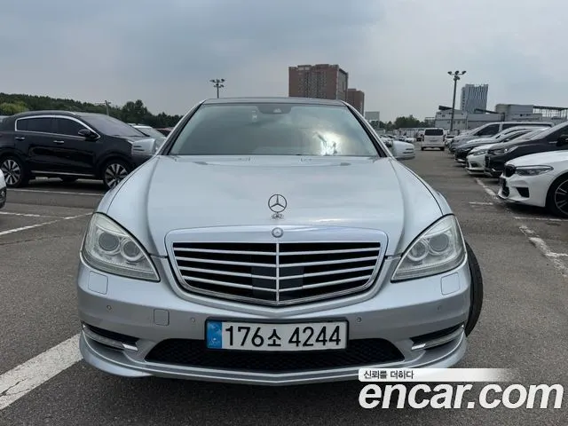 MERCEDES-BENZ S-CLASS W221 2011 — 289 603 км, серебристый, Корея — под ключ — фото 3