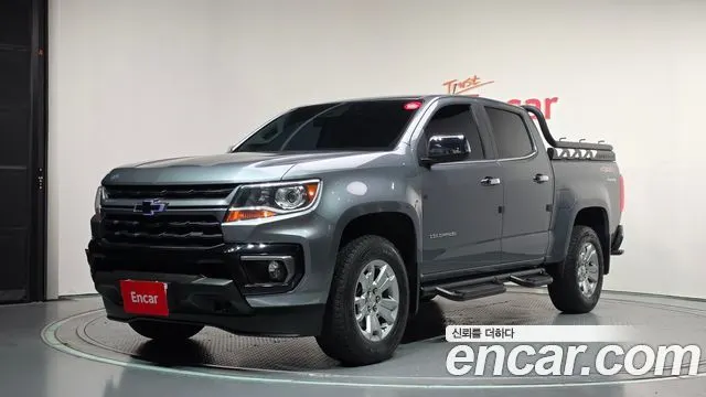 CHEVROLET REAL NEW COLORADO 2021 — 35 766 км, серебристо-серый, Корея — под ключ — фото 1