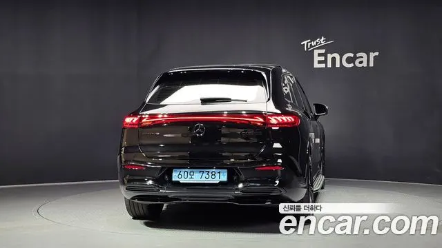 MERCEDES-BENZ EQS SUV X296 2023 — 92 273 км, чёрный, Корея — под ключ — фото 4