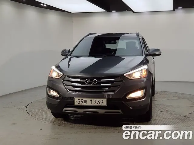HYUNDAI SANTA FE 2015 — 134 000 км, серый, Корея — под ключ — фото 12