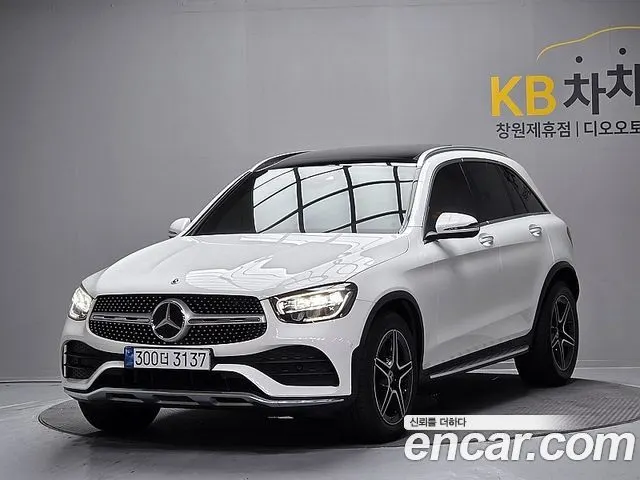 MERCEDES-BENZ GLC-CLASS X253 2021 — 70 321 км, белый, Корея — под ключ — фото 12