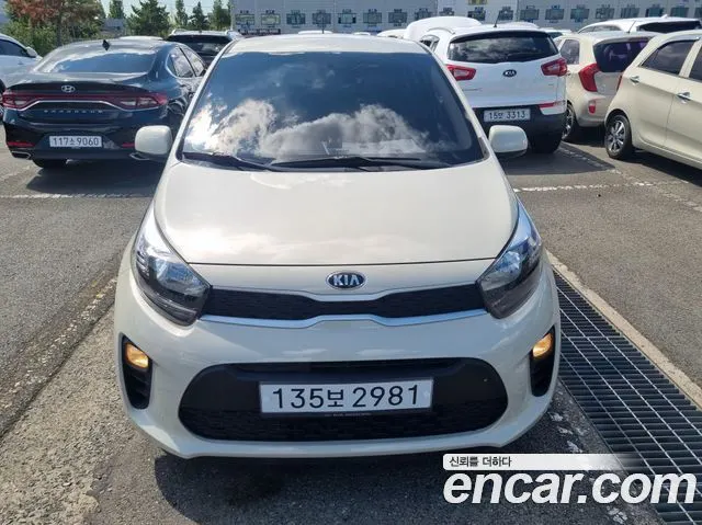 KIA MORNING 2020 — 49 276 км, белый-перламутр, Корея — под ключ — фото 3