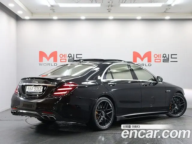 MERCEDES-BENZ S-CLASS W222 2018 — 103 953 км, чёрный, Корея — под ключ — фото 3