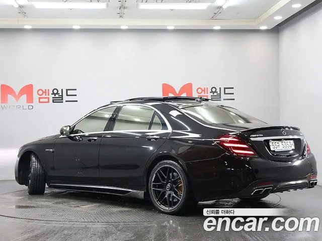 MERCEDES-BENZ S-CLASS W222 2018 — 103 953 км, чёрный, Корея — под ключ — фото 4