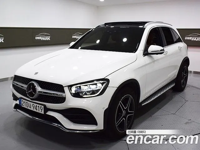 MERCEDES-BENZ GLC-CLASS X253 2022 — 27 768 км, белый, Корея — под ключ — фото 12