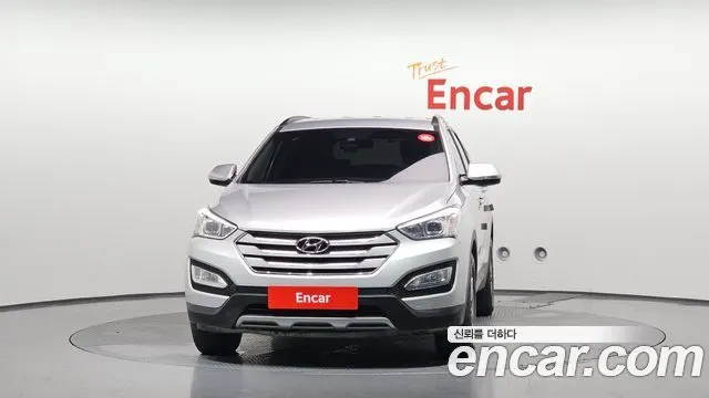 HYUNDAI SANTA FE 2015 — 185 445 км, серебристо-серый, Корея — под ключ — фото 3