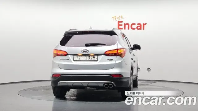 HYUNDAI SANTA FE 2015 — 185 445 км, серебристо-серый, Корея — под ключ — фото 4