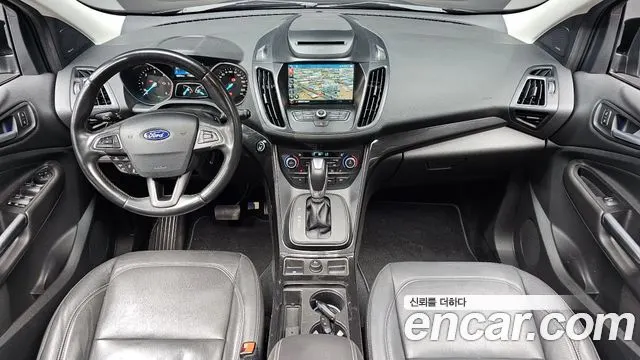 FORD KUGA 2017 — 163 578 км, чёрный, Корея — под ключ — фото 7