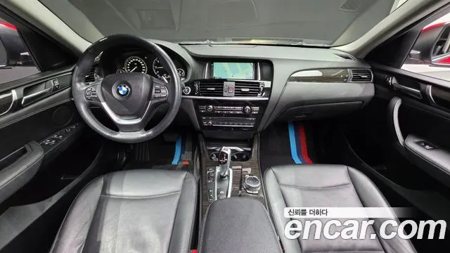 BMW X4 2015 — 137 827 км, красный, Корея — под ключ — фото 7
