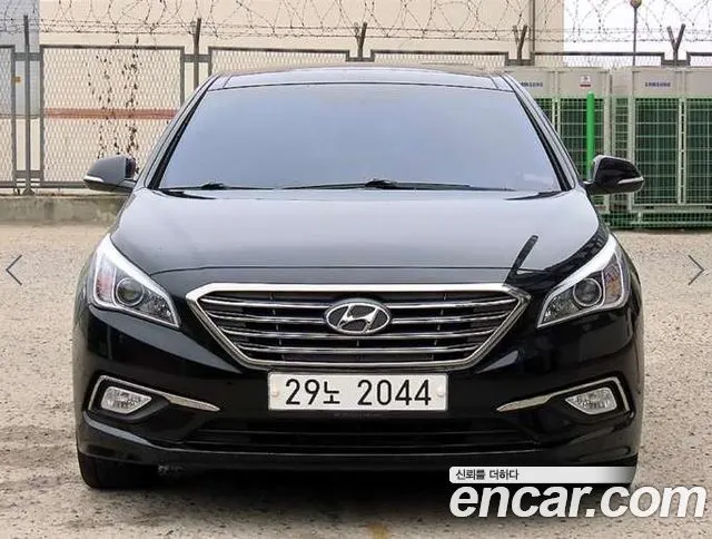 HYUNDAI SONATA 2015 — 195 748 км, чёрный, Корея — под ключ — фото 5