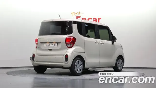 KIA RAY 2022 — 99 906 км, белый-перламутр, Корея — под ключ — фото 2