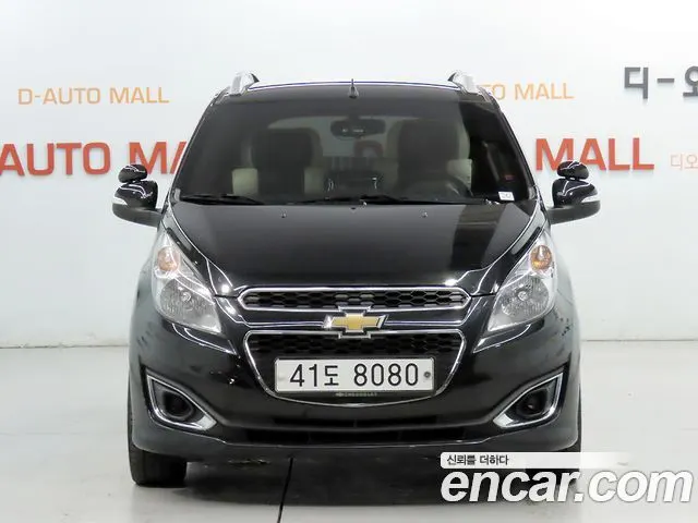CHEVROLET SPARK 2014 — 100 004 км, чёрный, Корея — под ключ — фото 3