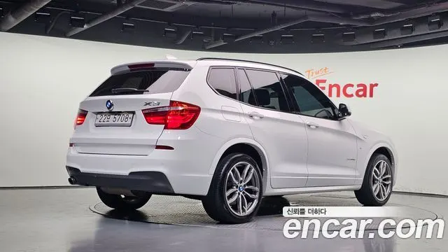 BMW X3 2016 — 202 818 км, белый, Корея — под ключ — фото 2