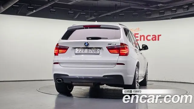 BMW X3 2016 — 202 818 км, белый, Корея — под ключ — фото 4