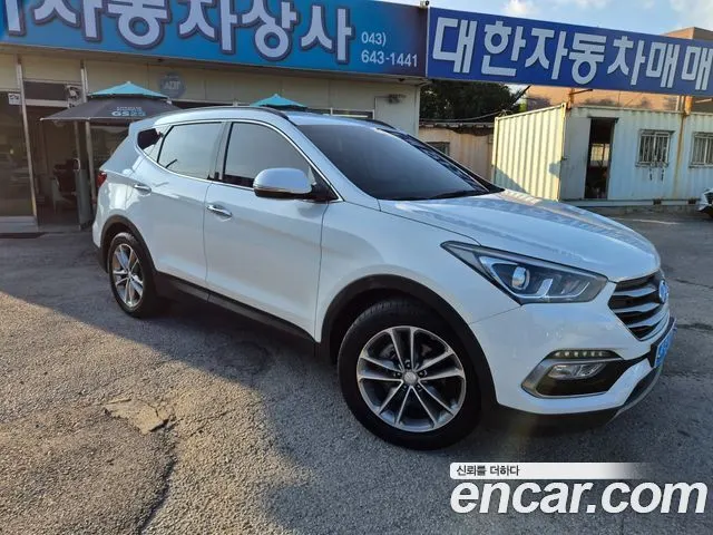 HYUNDAI SANTA FE 2016 — 129 210 км, белый, Корея — под ключ — фото 2