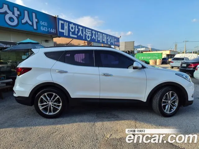 HYUNDAI SANTA FE 2016 — 129 210 км, белый, Корея — под ключ — фото 3