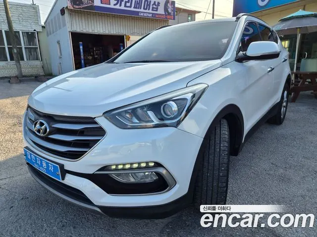 HYUNDAI SANTA FE 2016 — 129 210 км, белый, Корея — под ключ — фото 7