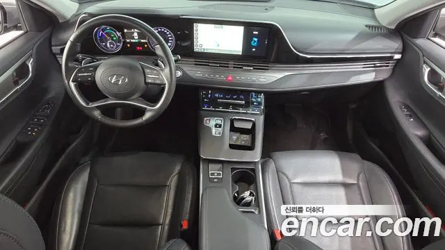 HYUNDAI GRANDEUR HYBRID 2022 — 109 431 км, серебристо-серый, Корея — под ключ — фото 7