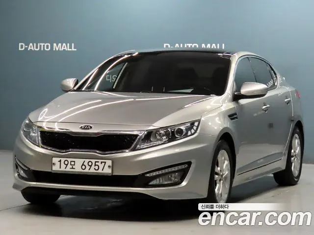 KIA K5 2013 — 232 408 км, светло-золотистый, Корея — под ключ — фото 12