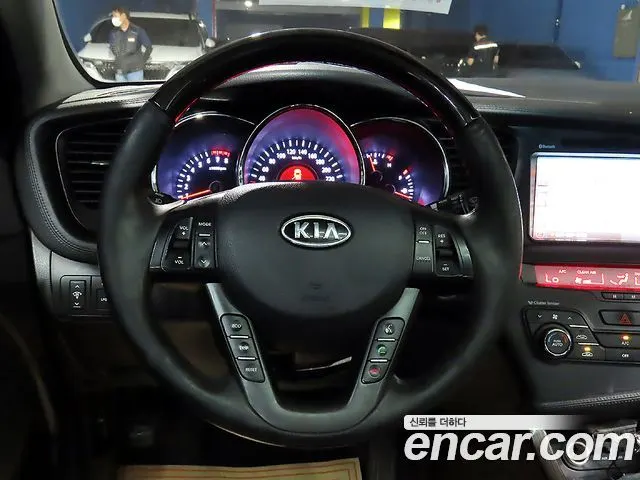 KIA K5 2013 — 232 408 км, светло-золотистый, Корея — под ключ — фото 9