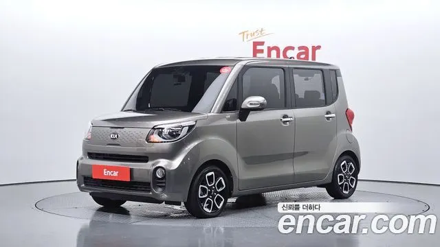 KIA RAY 2021 — 52 103 км, светло-золотистый, Корея — под ключ — фото 1