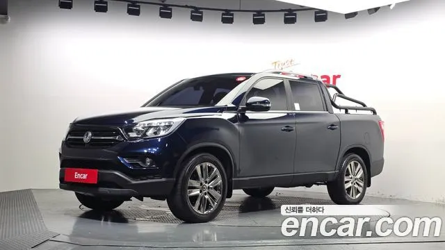 KGM REXTON SPORTS 2019 — 173 161 км, синий, Корея — под ключ — фото 1
