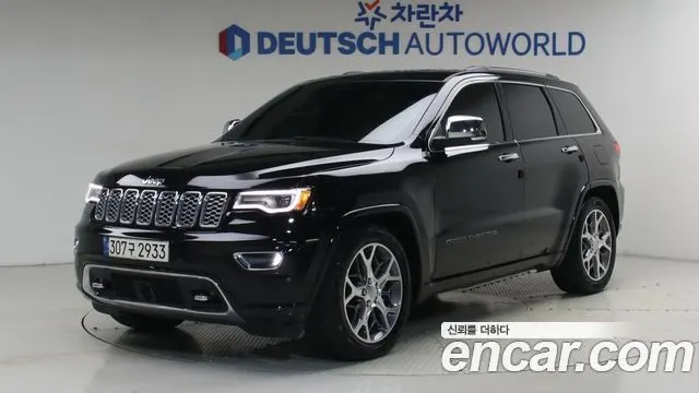 JEEP GRAND CHEROKEE 2021 — 56 580 км, чёрный, Корея — под ключ — фото 11