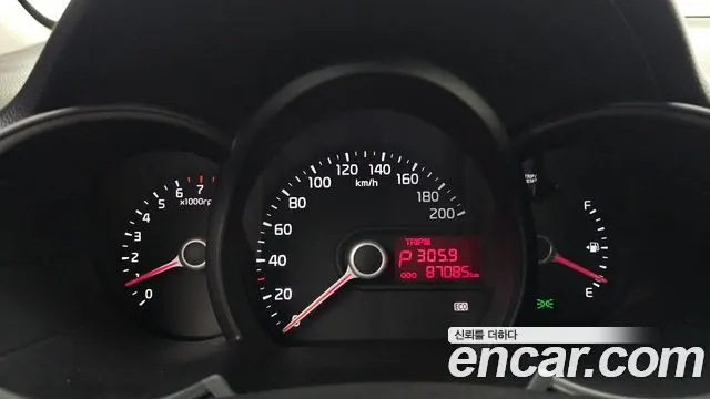 KIA MORNING 2015 — 87 085 км, белый-перламутр, Корея — под ключ — фото 8