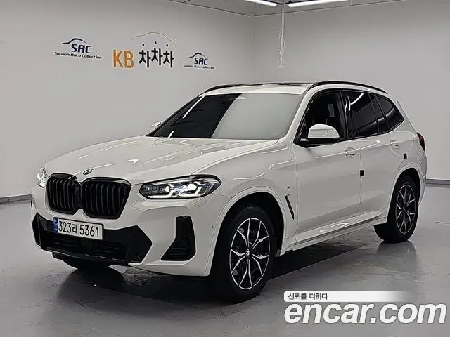 BMW X3 2022 — 85 736 км, белый, Корея — под ключ — фото 11