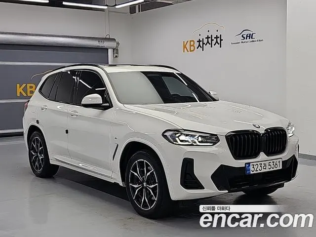BMW X3 2022 — 85 736 км, белый, Корея — под ключ — фото 4